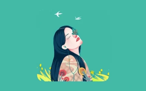 听下音乐 v2.0.0 Plus 一款插画UI音乐下载神器听下音乐，无视付费限制，免费下载